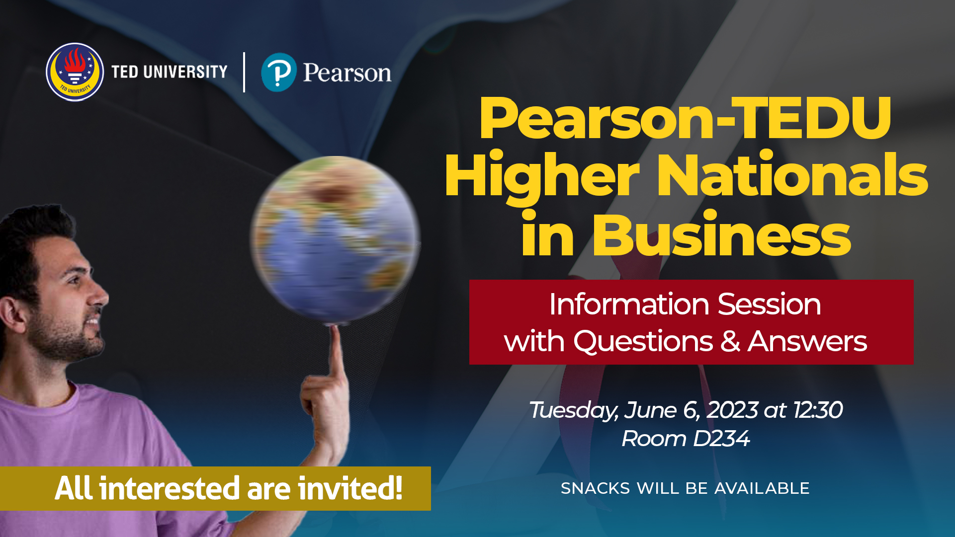 Pearson - TEDÜ Higher Nationals in Business Bilgilendirme Oturum